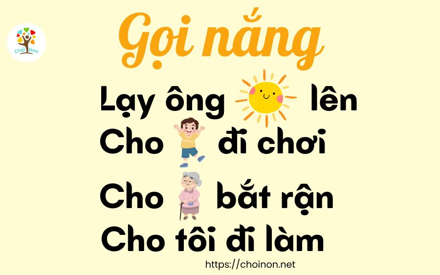 dong dao tiem thuc goi nang, đồng dao tiềm thức gọi nắng