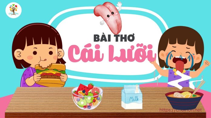 bai tho cai luoi, bài thơ cái lưỡi