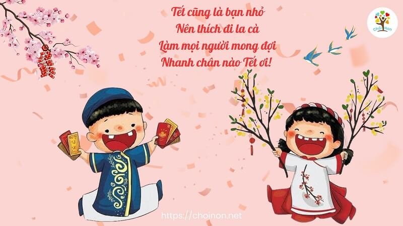 bai tho tet la ban nho, bài thơ tết là bạn nhỏ